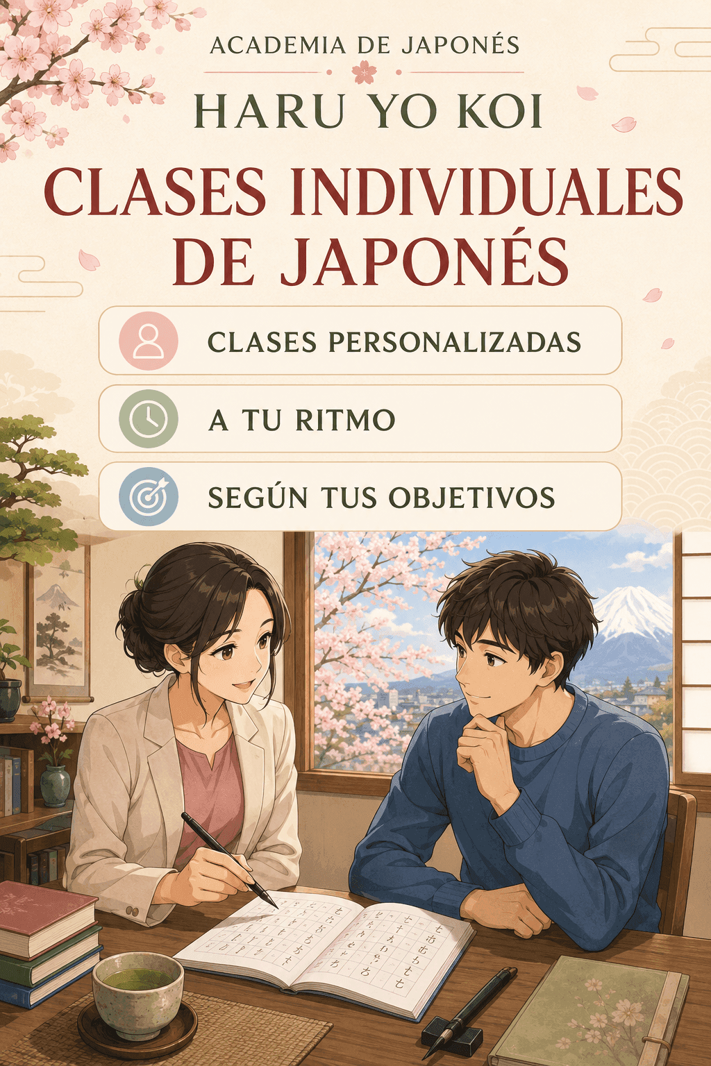 Clases individuales con nuestros profesores